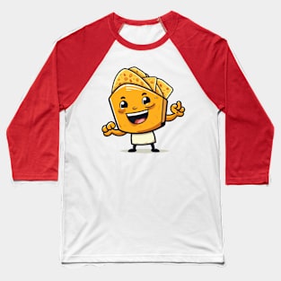 kawaii Taco cehees T-Shirt cute potatofood funny Baseball T-Shirt